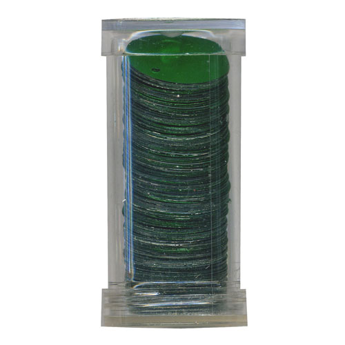 29125 Sequin Flat 20mm Green