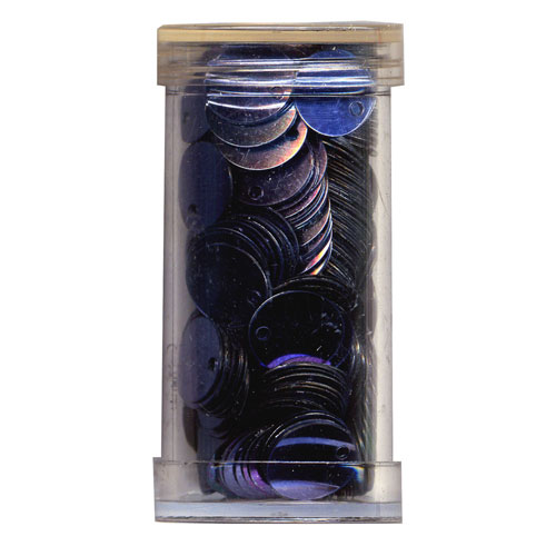 29130 Sequin Flat 10mm Grey