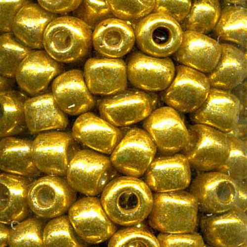 29134 Seed Bead Size 8 Gold