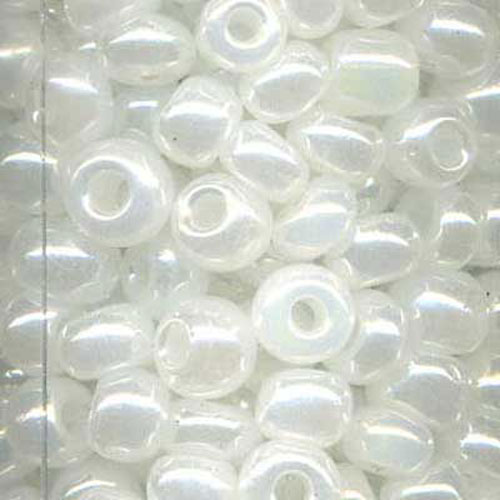 29147 Seed Bead Size 8 Pearl White