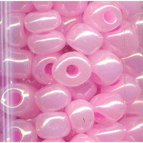 29176 Seed Bead Size 6 Pearl Pink