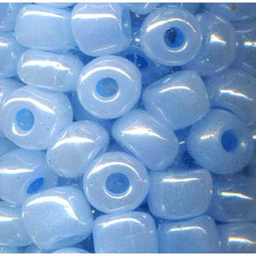 29178 Seed Bead Size 6 Pearl Blue