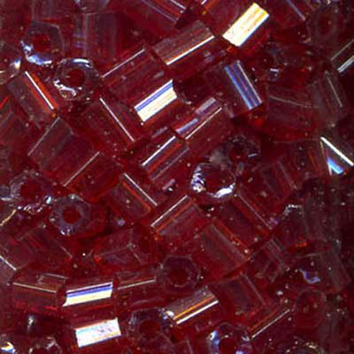 29207 Bead Bugle 2.5mm Pearl Red