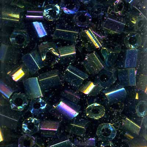 29210 Bead Bugle 2.5mm Multi Rainbow