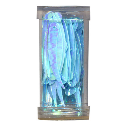 29213 Bead Flake 5x32mm Tooth Blue