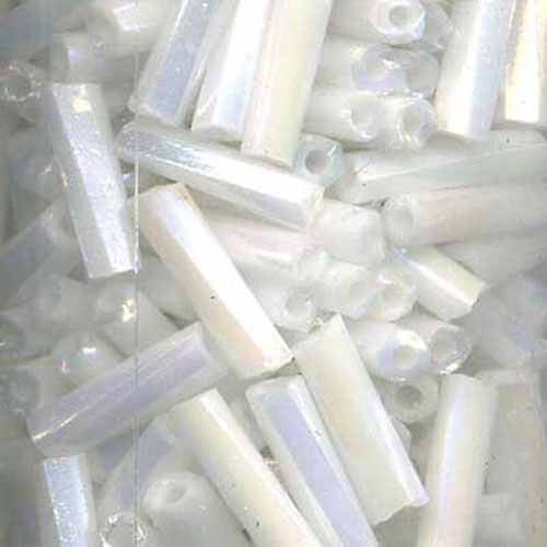 29214 Bead Bugle 7mm White