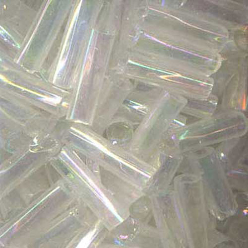 29228 Bead Bugle 7mm Pearl White