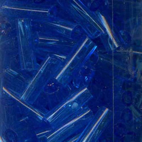 29232 Bead Bugle 7mm Pearl Blue