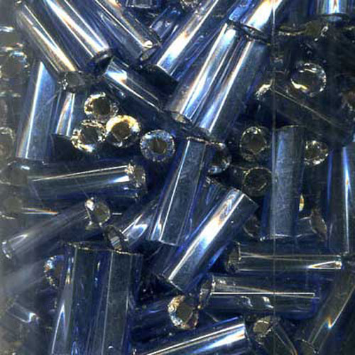 29233 Bead Bugle 7mm Pearl Royal