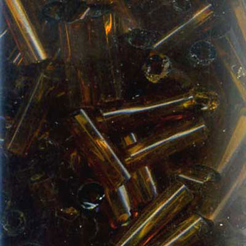 29235 Bead Bugle 7mm Pearl Brown