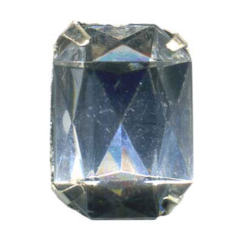29285 Diamonte Acrylic 8x10mm Rectangle