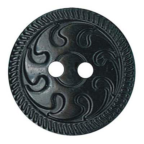 29502 Plastic Button 30mm Black