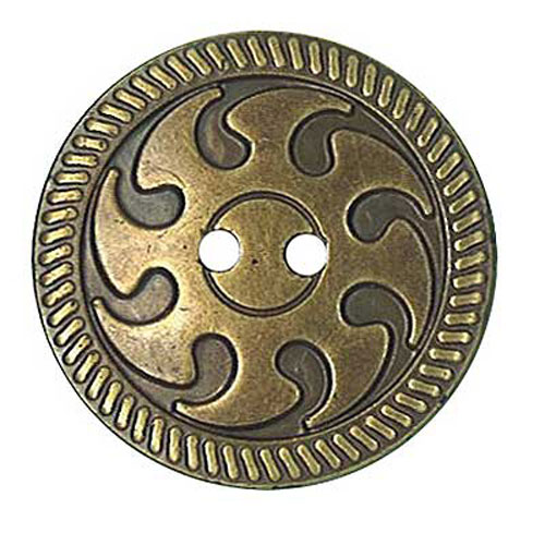 29503 Plastic Button 15mm Bronze