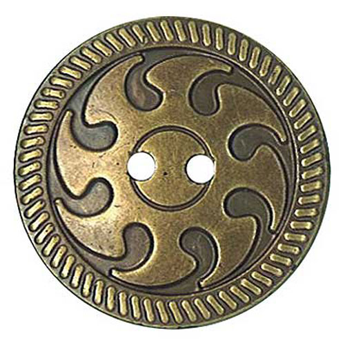 29504 Plastic Button 21mm Bronze