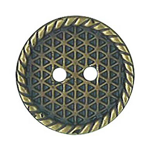 29522 Plastic Button 18mm Bronze