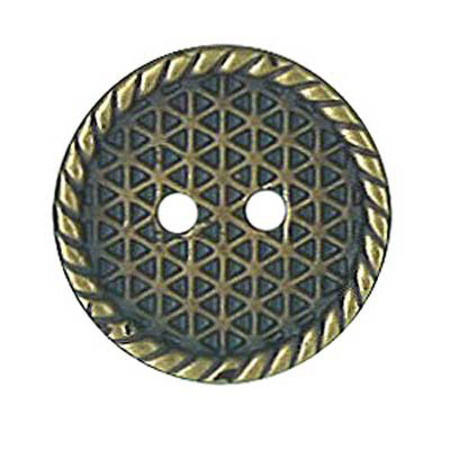 29523 Plastic Button 25mm Bronze