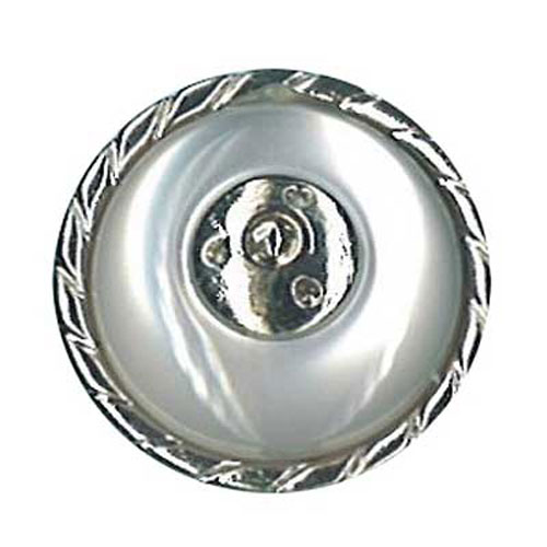 29548 Plastic Button 30mm Pearl Black