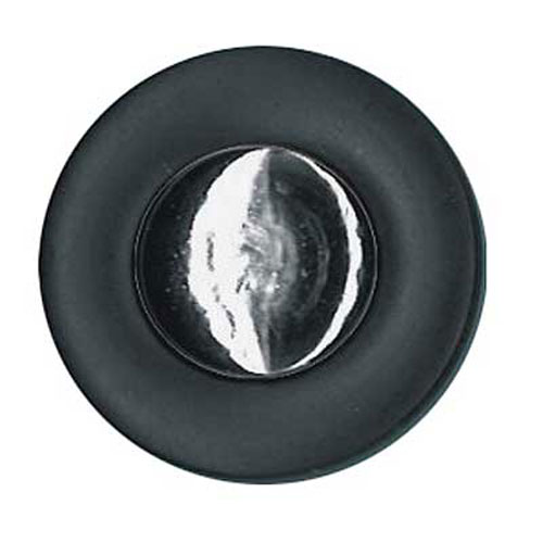 29570 Plastic Button 18mm Black Silver