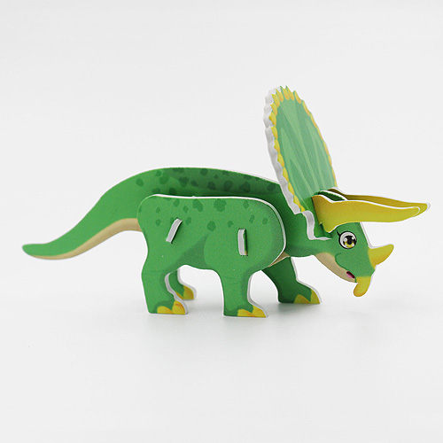 29790 Diy Mini 3d Puzzle Dinosaur Green