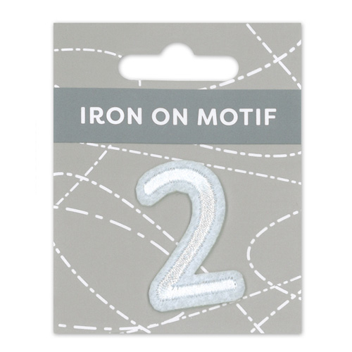 29866 Motif Iron On 35mm White 2