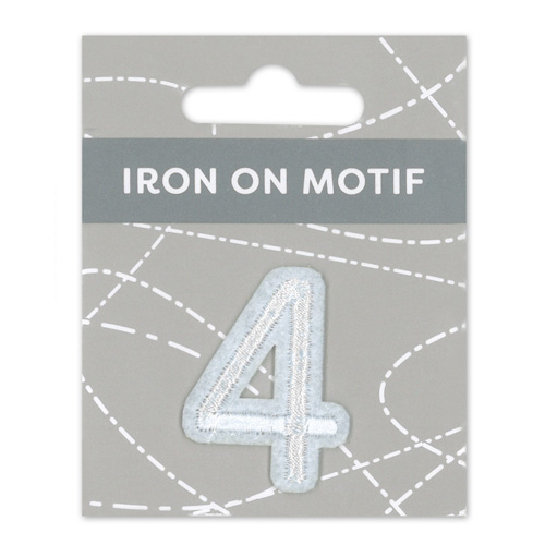 29868 Motif Iron On 35mm White 4