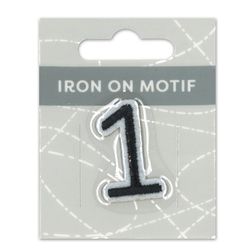 29901 Motif Iron On 35mm Black 1