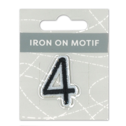 29904 Motif Iron On 35mm Black 4