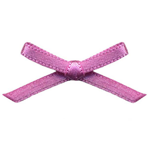 30036 Ribbon Bow 30mm Lolly Pink