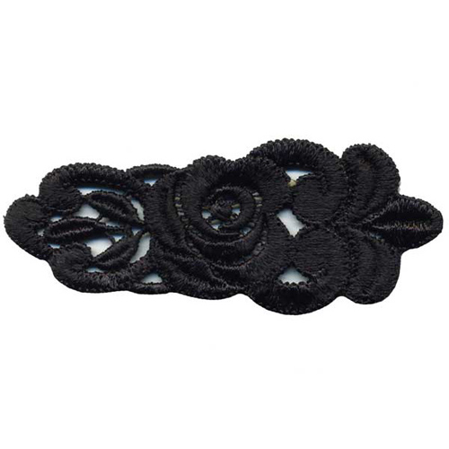 30055 Motif Sew On 85mm Black