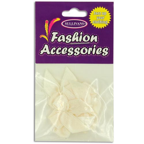 30063 Ribbon Bow 22mm French Cream