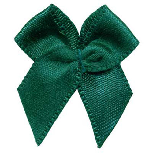 30067 Ribbon Bow 25mm Peacock