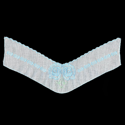 30134 Embroidered Insert Blue