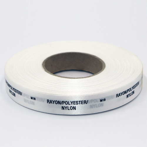 30223 Care Label 50x15mm White