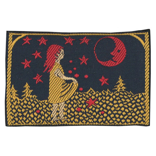 30600 Motif Sew On Girl & Moon