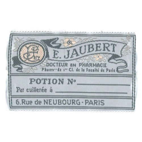 30607 Motif Sew On "e Jaubert"