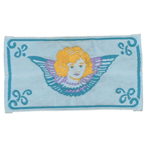 30616 Motif Sew On Angel Head Wings