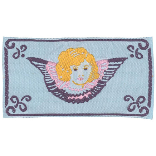 30617 Motif Sew On Angel Head Wings