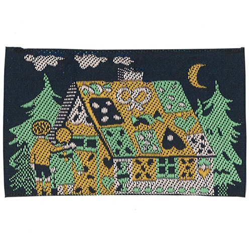 30639 Motif Sew On Gingerbread House