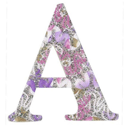 30988 Plywood 120mm Coloured Alphabet A