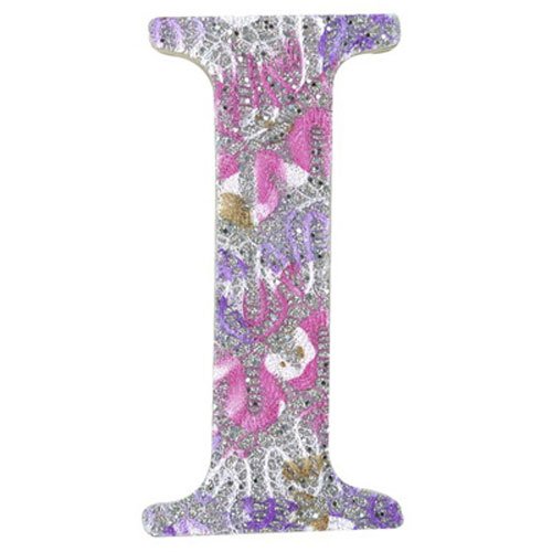 30996 Plywood 120mm Coloured Alphabet I