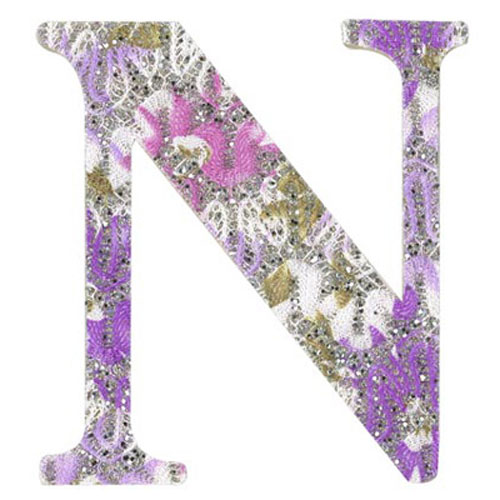 31001 Plywood 120mm Coloured Alphabet N