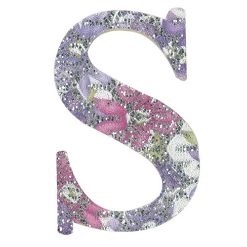 31006 Plywood 120mm Coloured Alphabet S