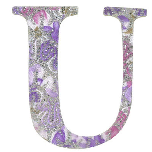 31008 Plywood 120mm Coloured Alphabet U