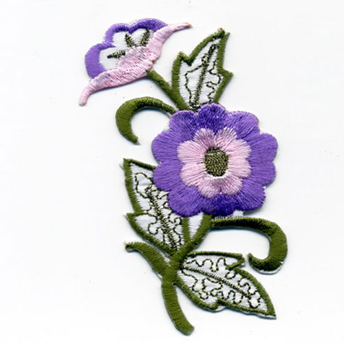 31275 Motif Iron On Flower