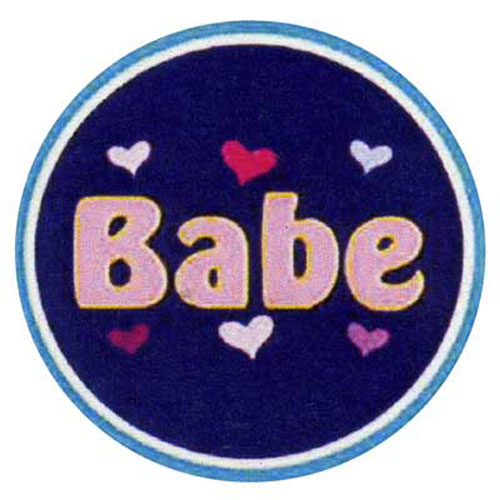 31304 Motif Iron On "babe"