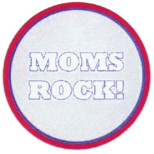 31309 Motif Iron On "moms Rock"
