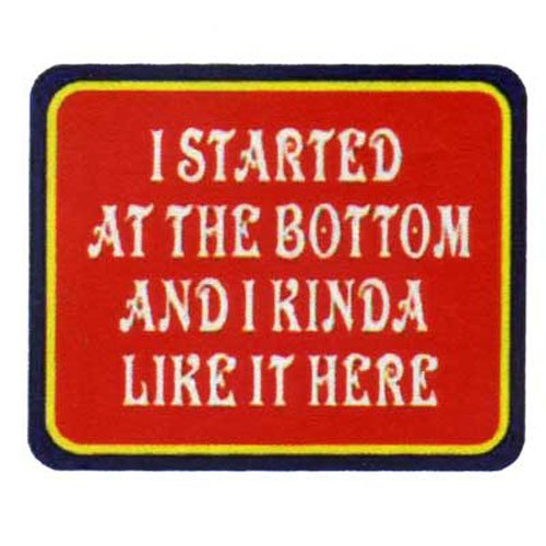 31336 Patch Iron On " I Started At."