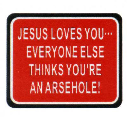 31372 Patch Iron On "jesus Loves You"