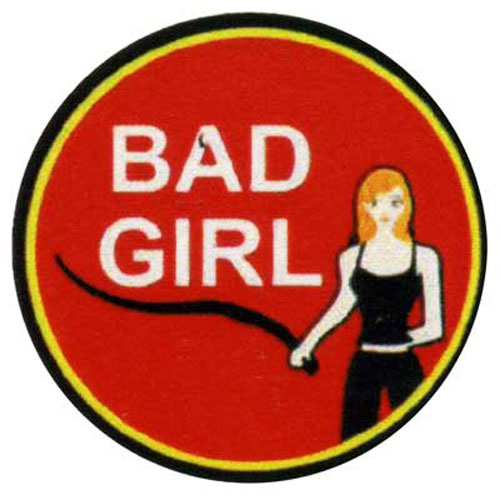 31374 Patch Iron On " Bad Girl"