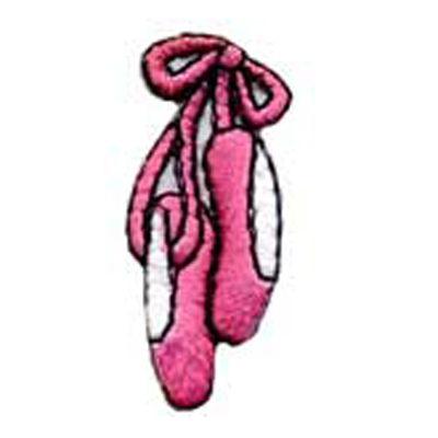 31393 Motif Iron On Ballet Shoes
